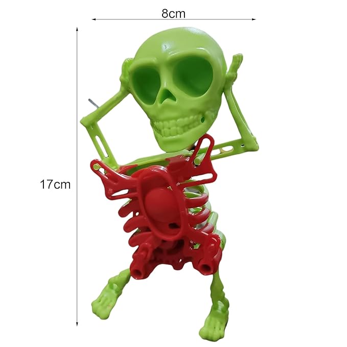 Skull Skeleton Keychain for Backpack & Bags | Cute Hanging Toy Keyring
