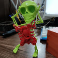 Skull Skeleton Keychain for Backpack & Bags | Cute Hanging Toy Keyring