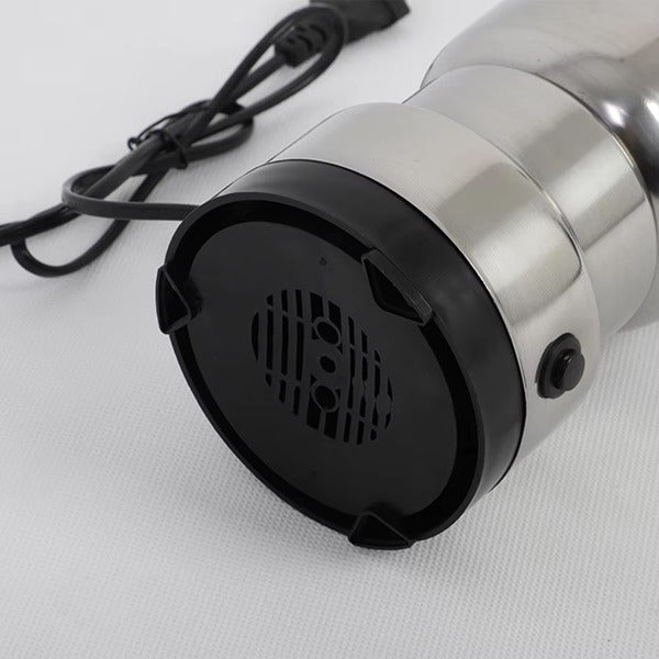 Stainless Steel Multifunctional Grinder & Coffee Maker – Electric Mini Grinder for Coffee Beans, Spices, Masala, Nuts & Grains (Pack of 1)