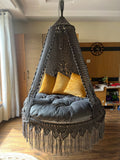Grey Maze Dual Seater Swing for two people by swing saga