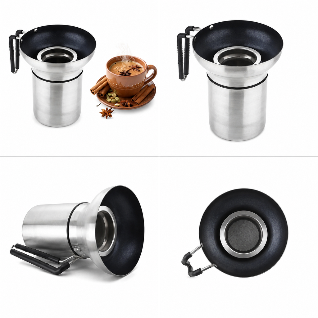 Testy Tea Maker =| Portable Mini Chai Machine for Home,