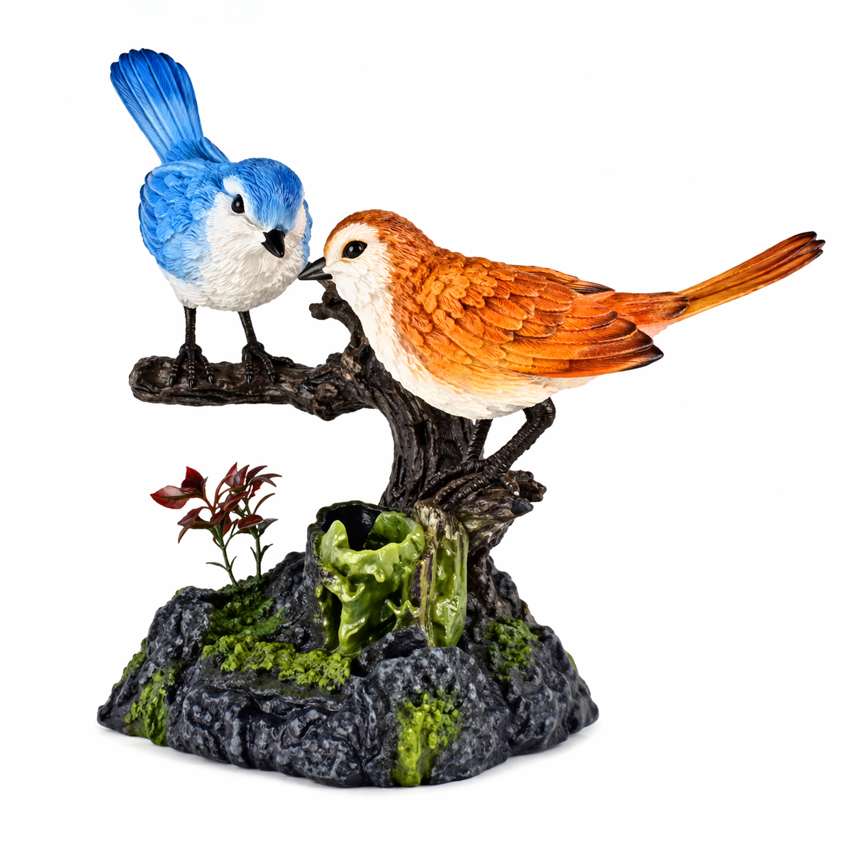 Simulated Chirping Dancing Bird Realistic Motion Sensor Singing Moving Toy indian